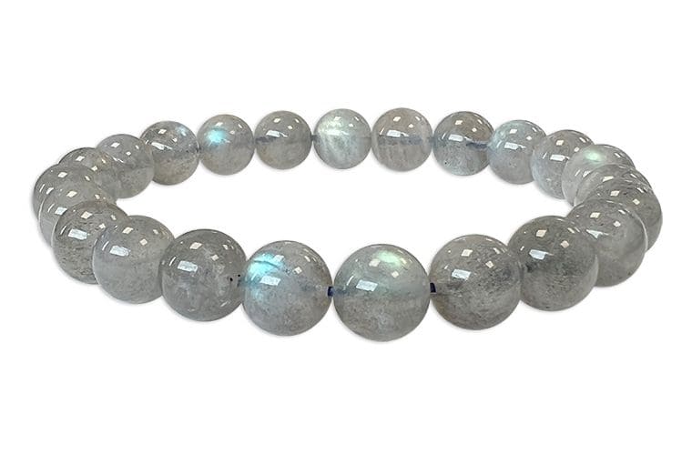 Bracciale Labradorite Norvegia AA perles 8-9mm