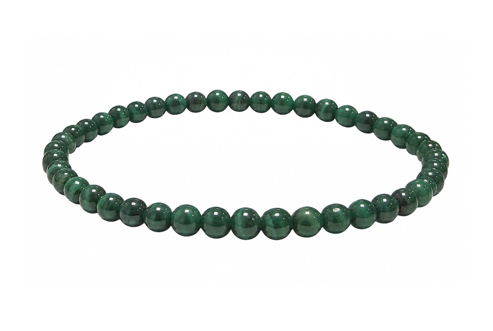 incenso ad Bracciale in Malachite AA perle 4mm|it