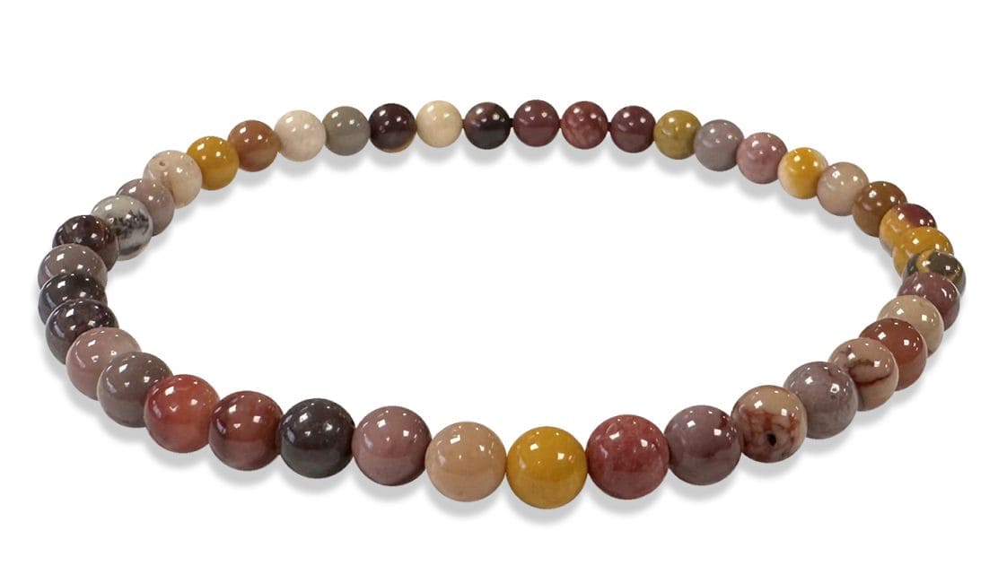 Bracciale Pearl Diaspro Mokaite A 4mm