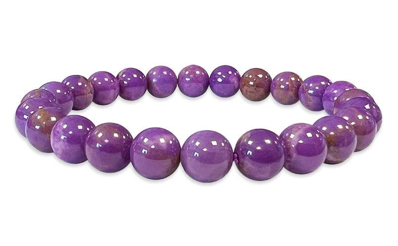 Bracciale Fosfosiderite A perline 8mm