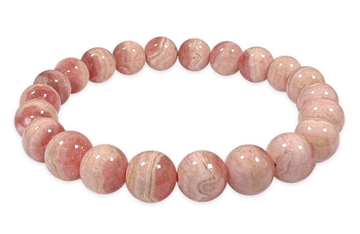 Perle di bracciale in Argentina Rhodochrosite 8.5-9mm