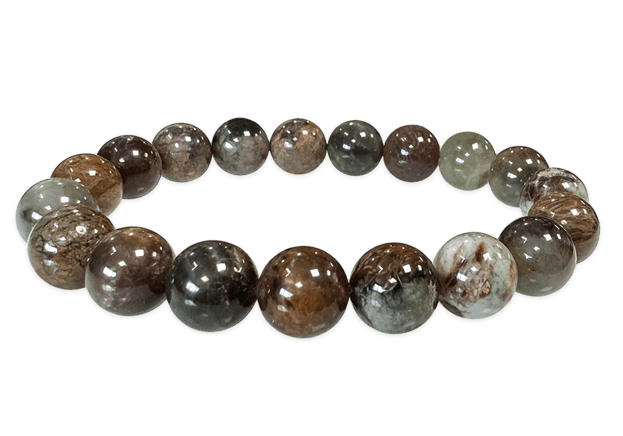 Bracciale Serpentino Cinese A Perline Da 10mm