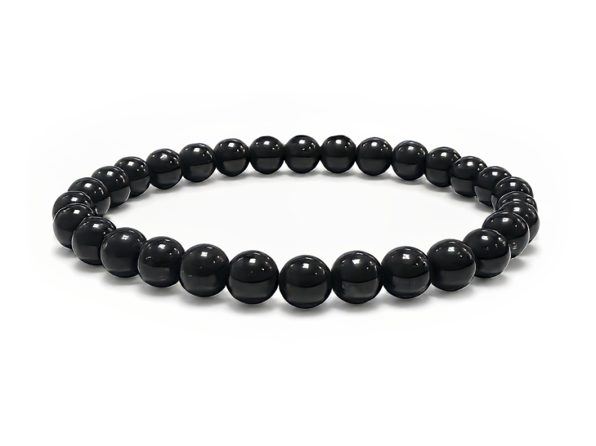 incenso ad Bracciale in Shungite A perle 6mm