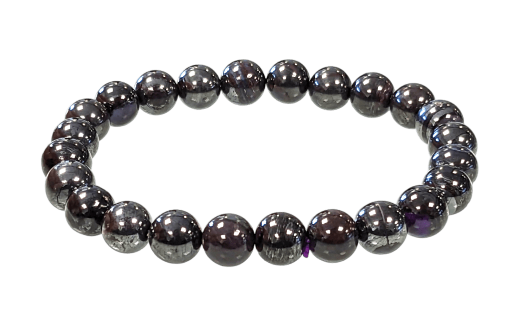 Bracciale in Sugilite A con perline da 7-8mm