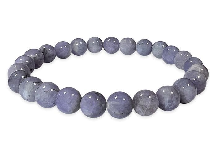 Bracciale Tanzanite perline A 6-7mm