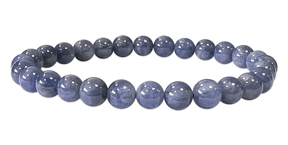 Bracciale Tanzanite perline AA 6mm