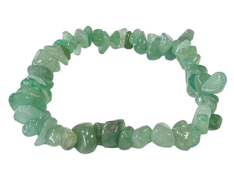 Bracciale Aventurine Verde chips 18cm