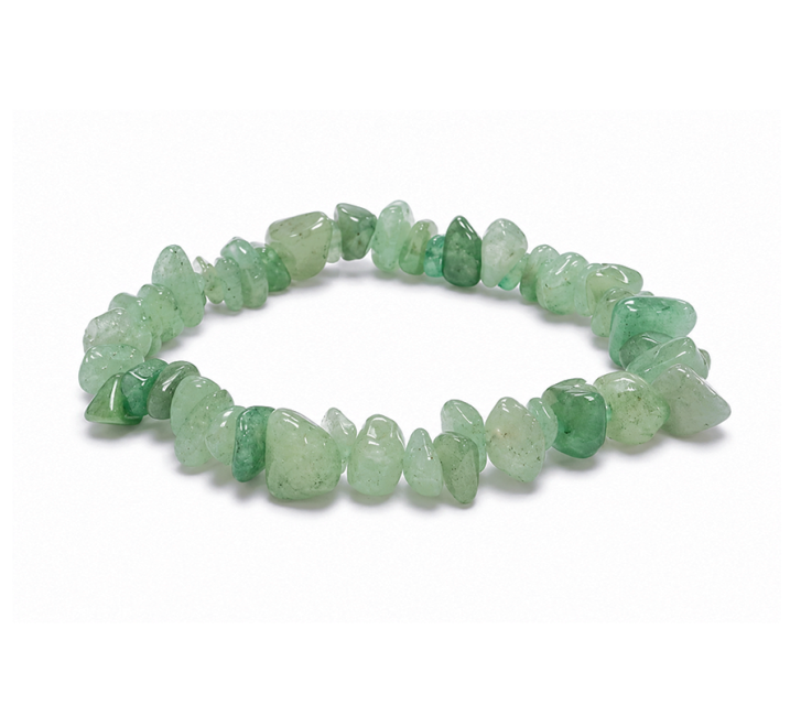 incenso ad Bracciale Chips in Avventurina Verde A 5-8mm