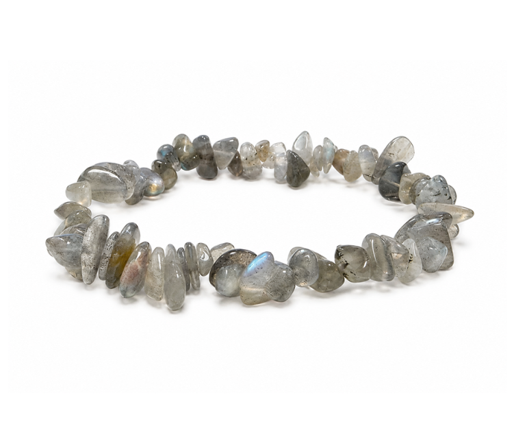 incenso ad Bracciale Chips in Labradorite A 5-8mm