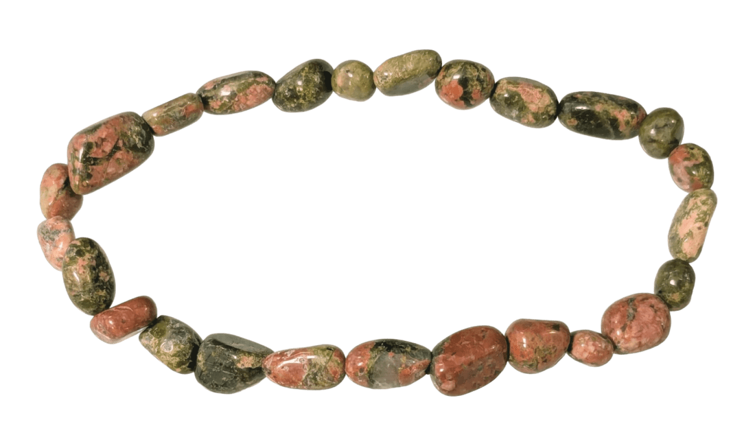 incenso ad Bracciale di  Unakita A pietre rotolate