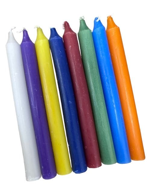 Candele Goloka Tinted Mass Mix 13cm 20pz