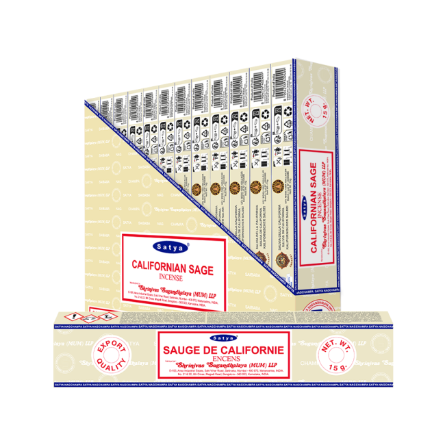 incenso ad Incenso Satya Californian White Sage 15g