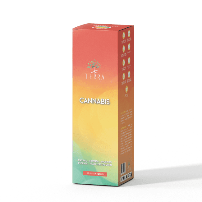 TERRA Incenso Canabis senza carbone 12gr