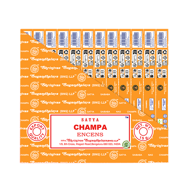 incenso ad Incenso Satya Champa 15g|it