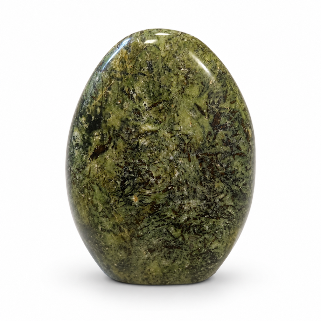 Blocco in serpentino lucidato da 2,430 kg