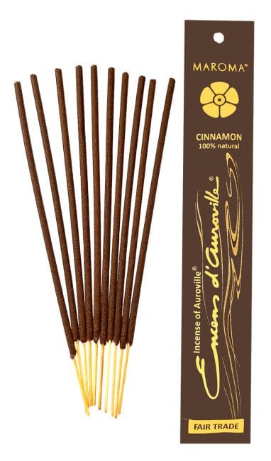 Auroville Cannella Incenso 5x 10 Bastoncini