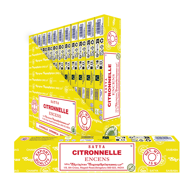 Incenso alla citronella Satya 15 g