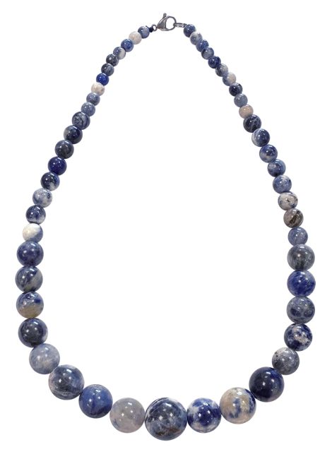 Sodalite collana goccia perline 6-14 mm 45 cm