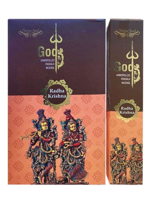 Divine Soul  Radha Krishna Incenso 15g