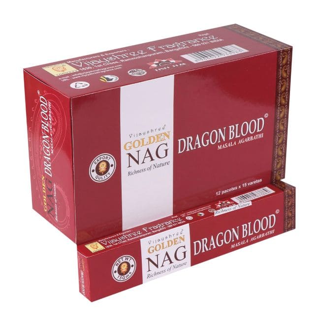 Incenso Vijayshree Golden Nag Sangue di Drago 15 g