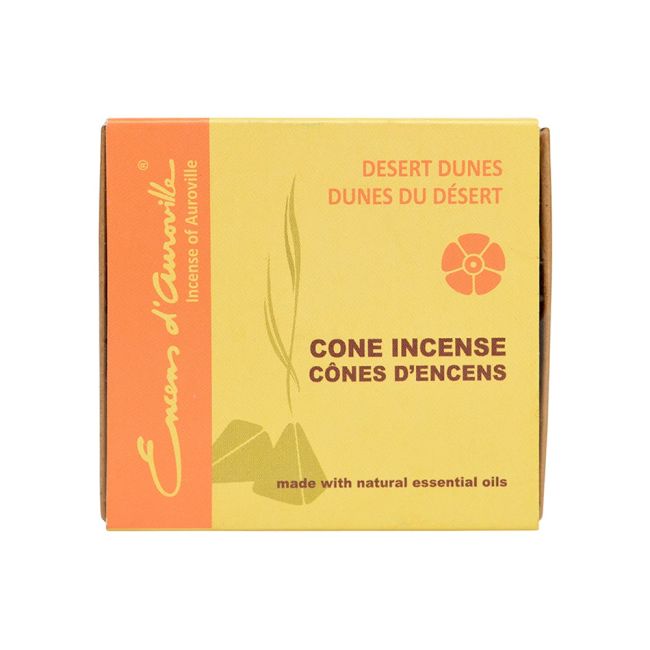 Auroville Desert Dunes Incenso 5x10 Coni