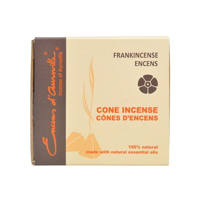incenso ad Auroville Frankincense Incenso 5x10 Coni