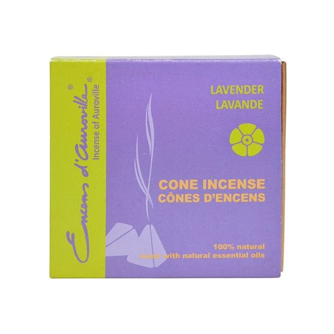 Auroville Lavanda Incenso 5x10 Coni