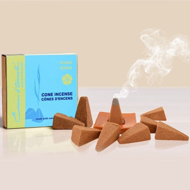 incenso ad Auroville Oceans Incenso 5x10 Coni|it