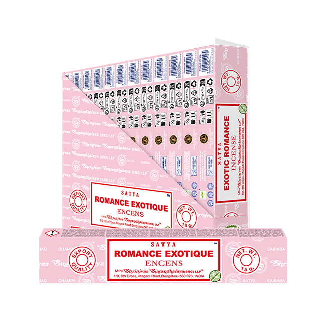 incenso ad Incenso Satya Exotic Romance 15g