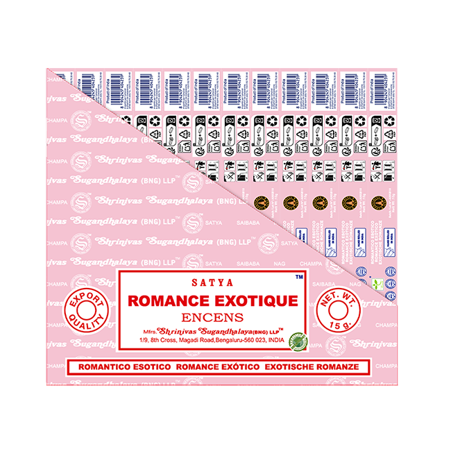 incenso ad Incenso Satya Exotic Romance 15g|it
