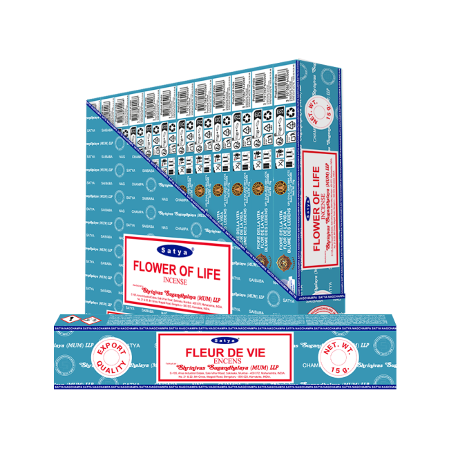 Incenso Satya Fiore della Vita 15g