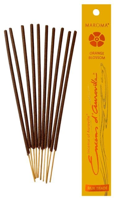 Auroville Incenso ai Fiori d'Arancio 5x 10 Bastoncini