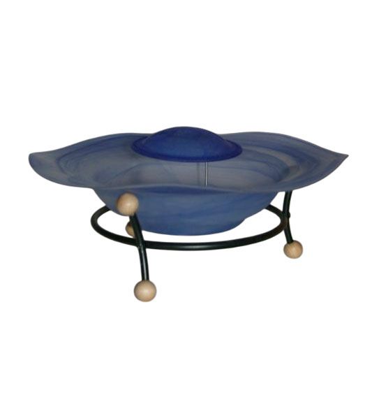 Fontana Cascade Vase Blue Misting da 42 cm