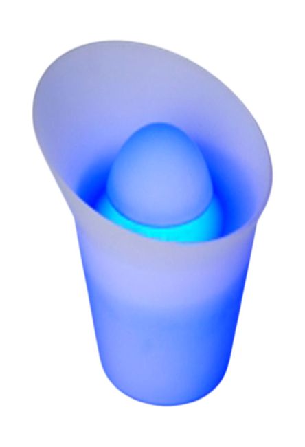 Vaso moderno con fontana nebulizzante, 24 cm