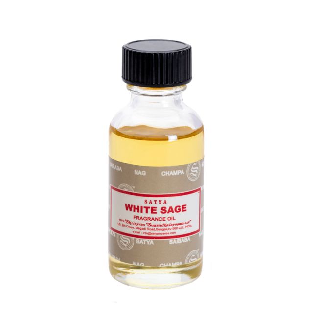 Satya Sage White Perfumed Oil 30ml