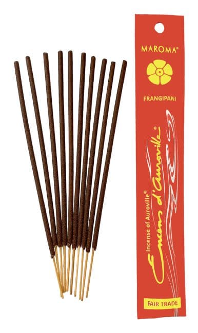 Auroville Frangipani Incenso 5x 10 Bastoncini