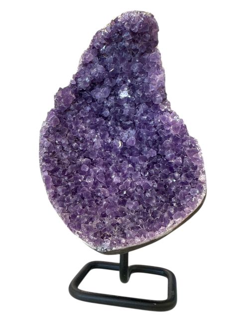 incenso ad Geode di ametista AA brasiliana su base da 2,5 kg