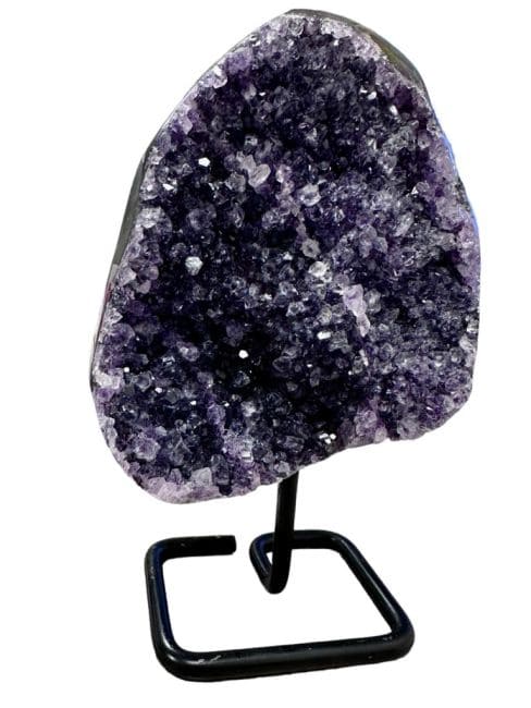 Geode di ametista Uruguay AA su base 2,3 kg