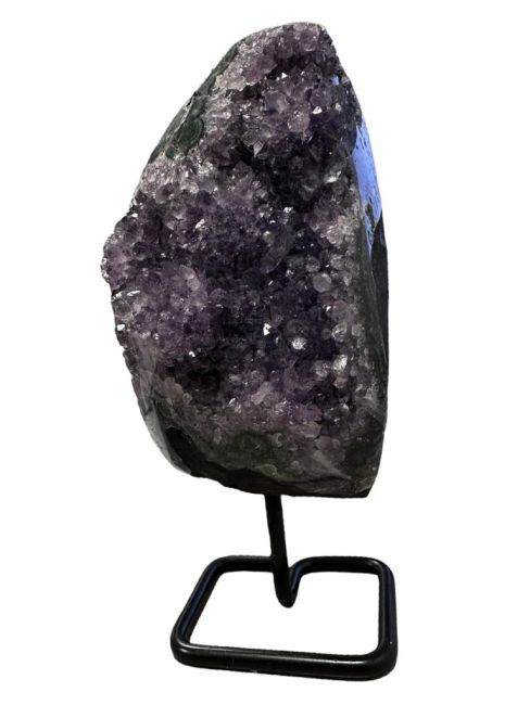 Geode di ametista Uruguay AA su base 2,7 kg