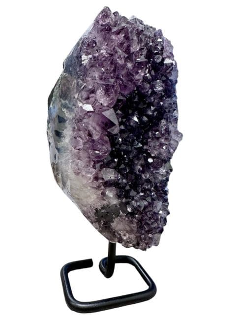 Geode di ametista Uruguay AA su base 2,9 kg