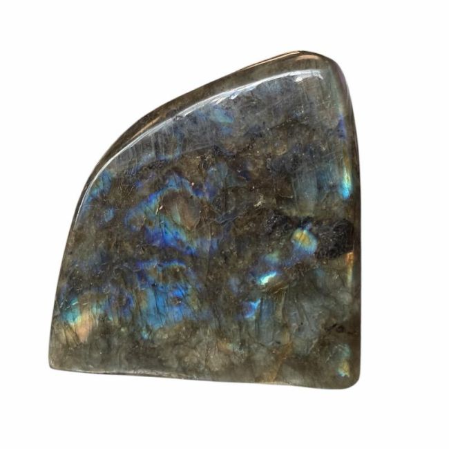 incenso ad Blocco di labradorite lucidato da 0,484 kg