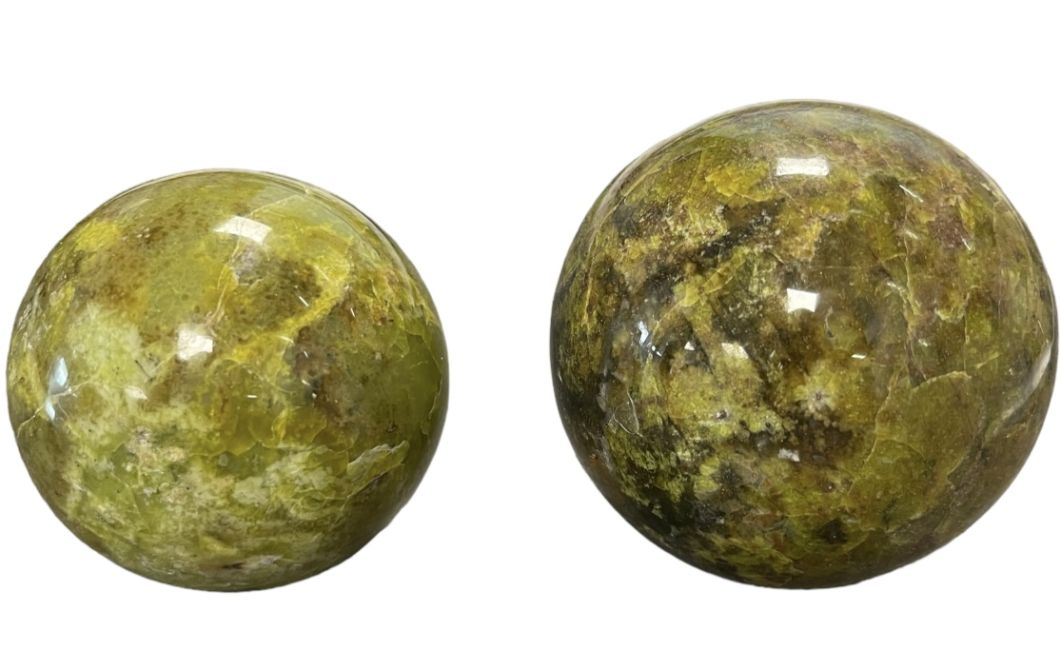 3 Sfere Opale Verde 1.370 k