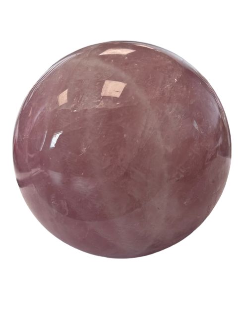 Sfera di quarzo rosa 0,502 kg