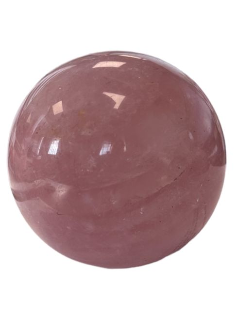 Sfera di quarzo rosa 0,558 kg