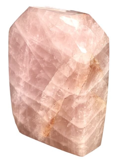 Blocco di quarzo rosa lucido 1.119k