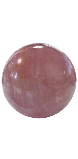 Sfera di quarzo rosa 0,440 kg