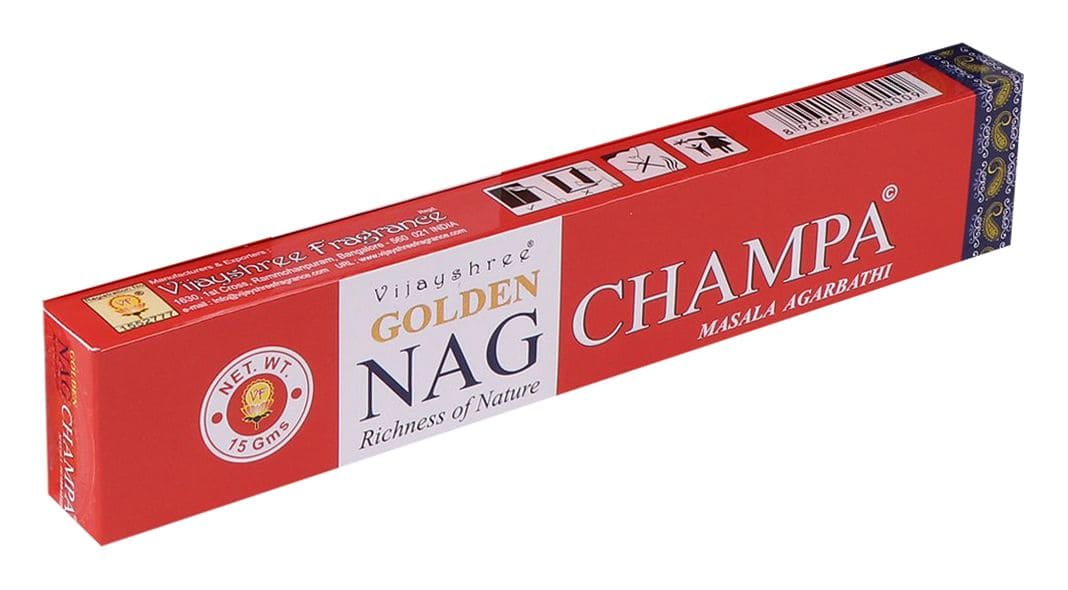 Incenso Vijayshree Golden Nag Champa 15g