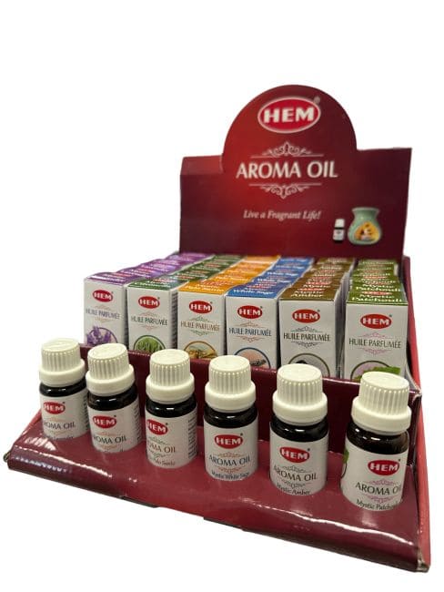 Olio profumato HEM 10ml x 36 pz