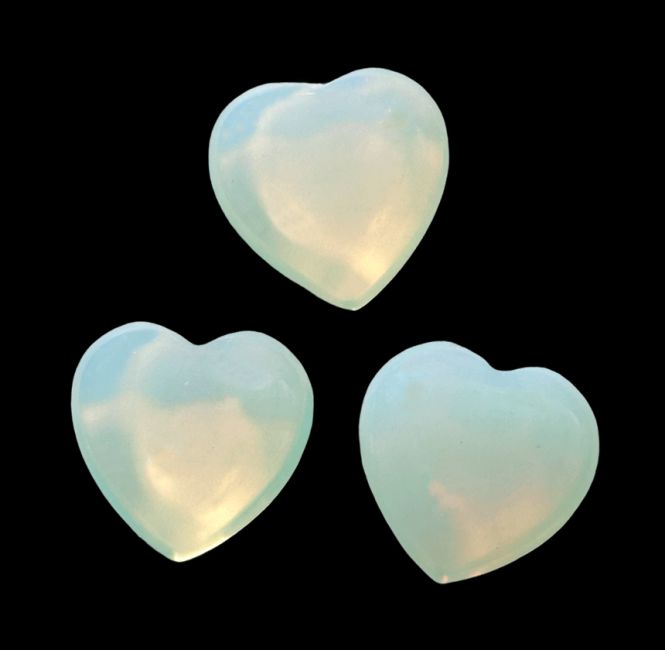 Opalite Cuore A 30mm x 3