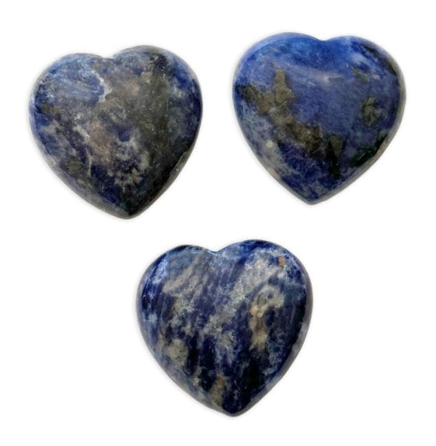 Sodalite Cuore A 30mm x 3